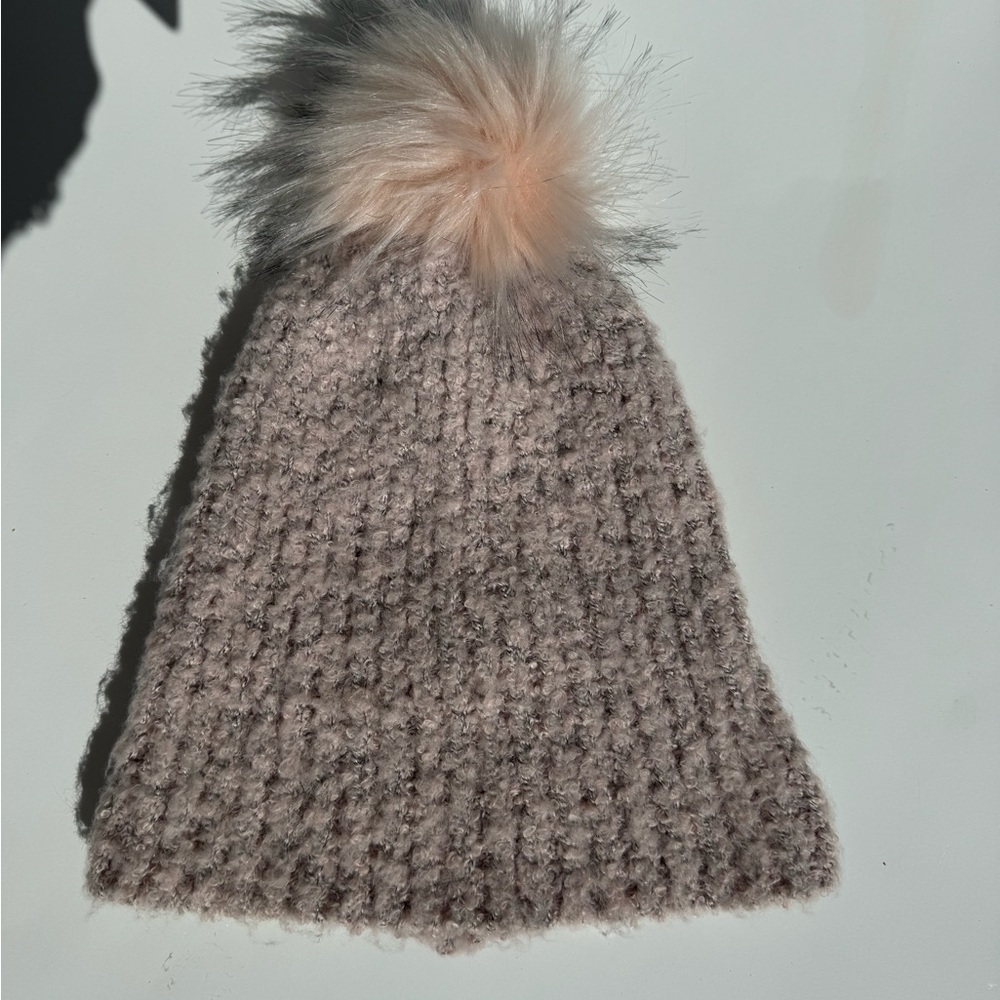 Aldo baby pink winter hat - one size
